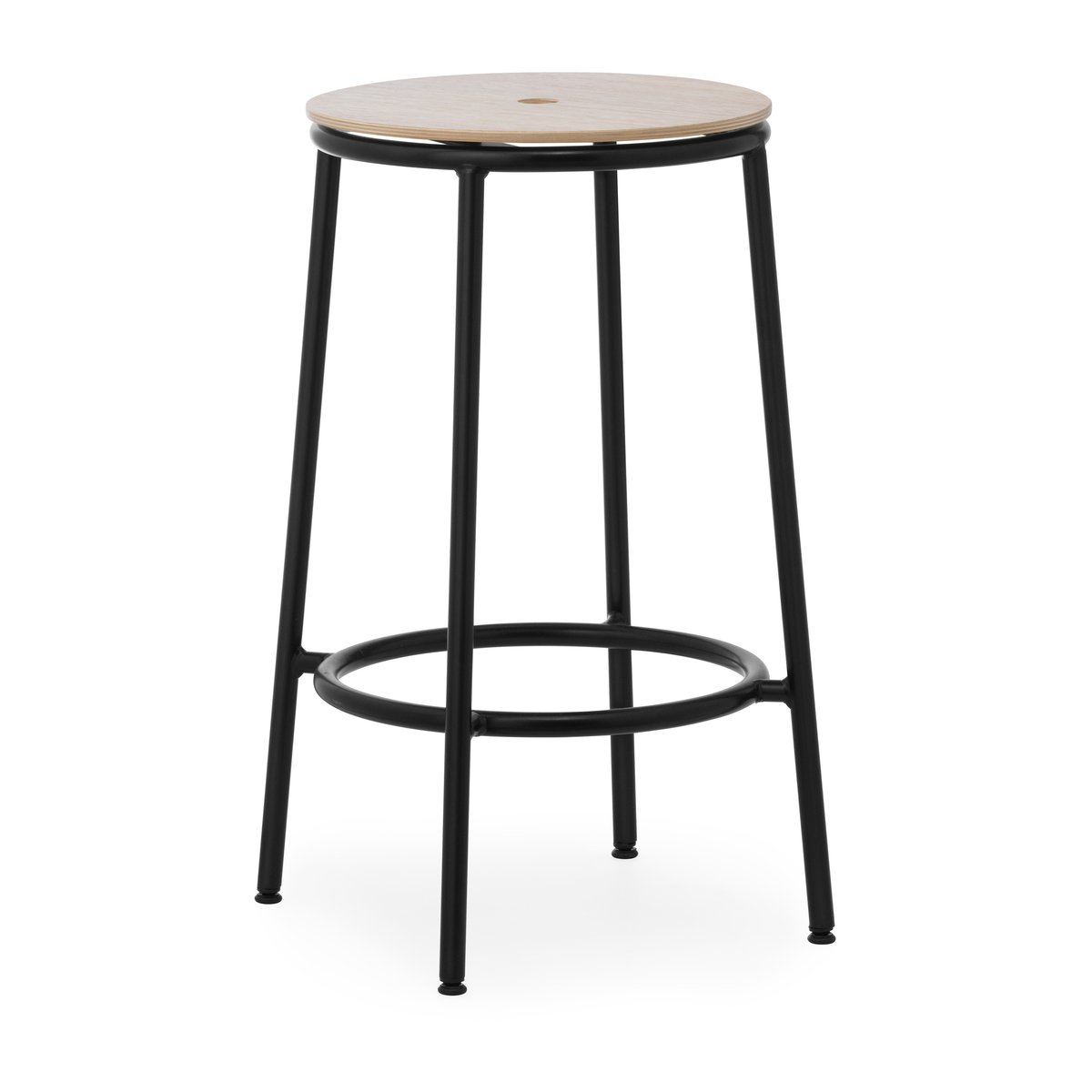 Normann Copenhagen - Circa Barkrakk H65 Black Steel/Oak