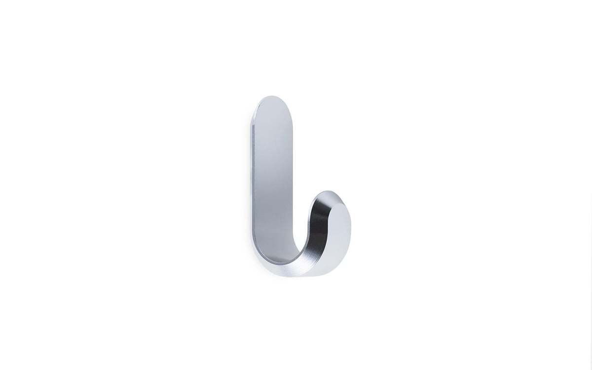 Normann Copenhagen Curve mini krok 2-pakning Sølv