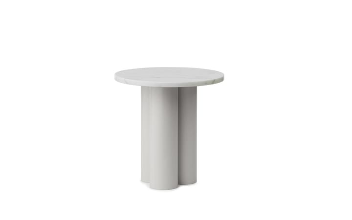 Dit sidebord Ø40 cm - Hvit carrara - Normann Copenhagen