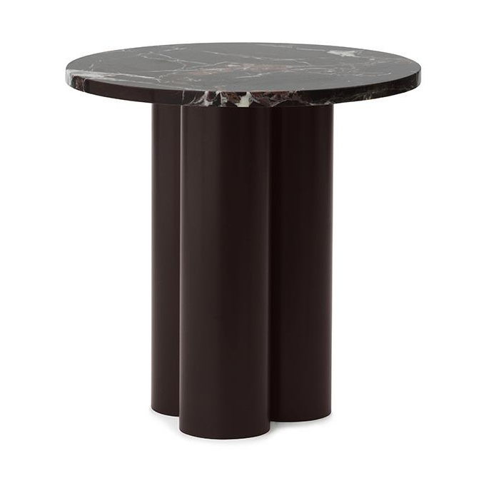 Normann Copenhagen Dit sidebord Ø40 cm Rosso Levanto-brown