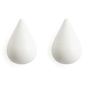 Dropit knagger 2-pack - hvit liten - Normann Copenhagen