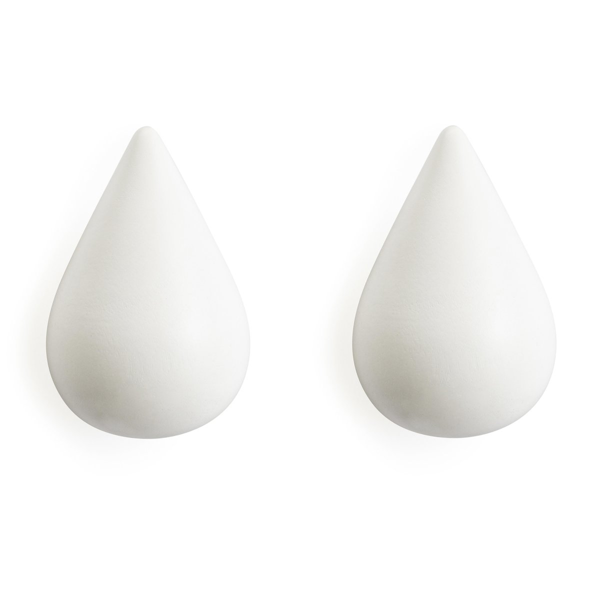 Normann Copenhagen Dropit knagger 2-pack hvit stor