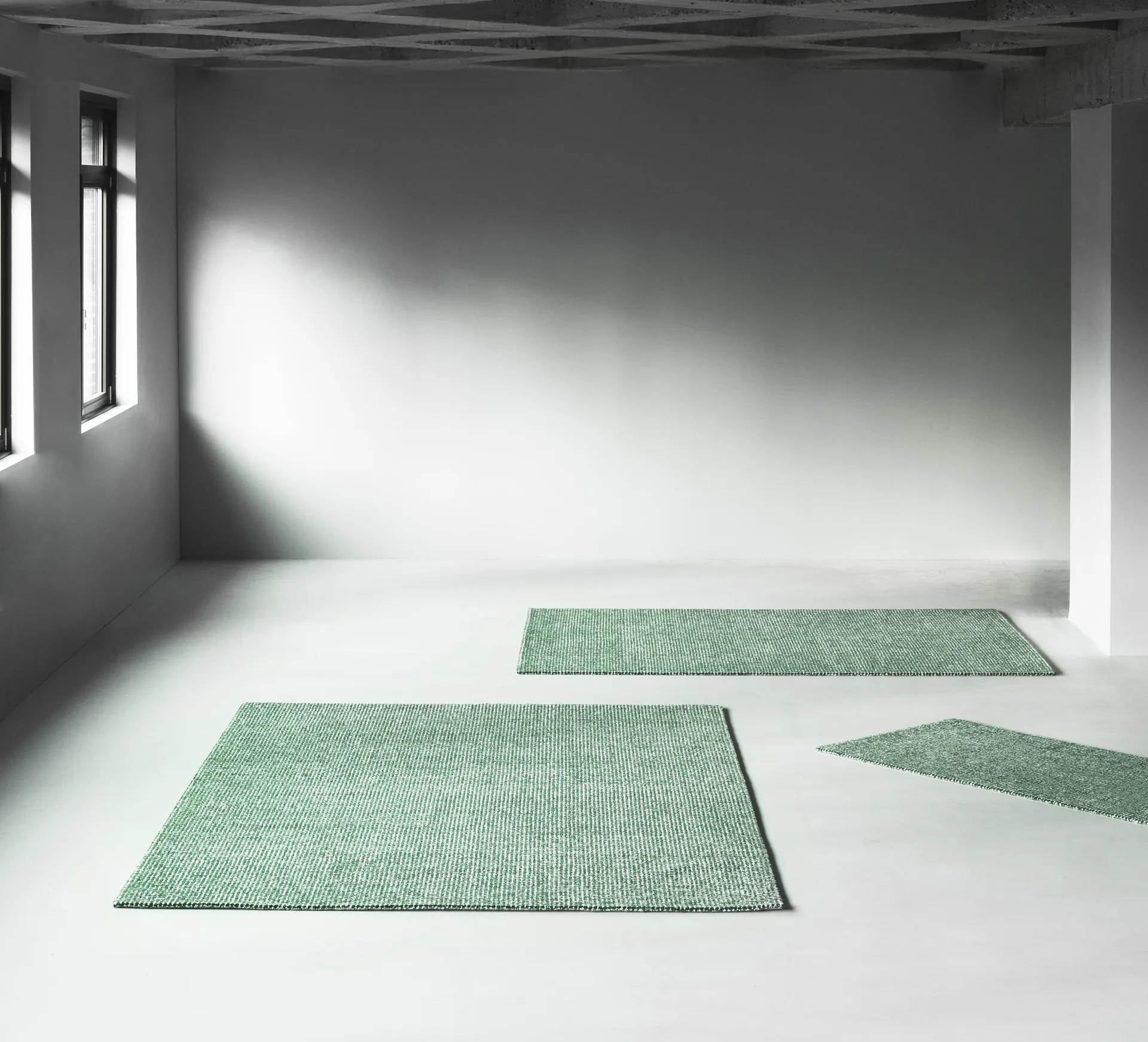 Flick teppe, 80x200 cm Green Normann Copenhagen