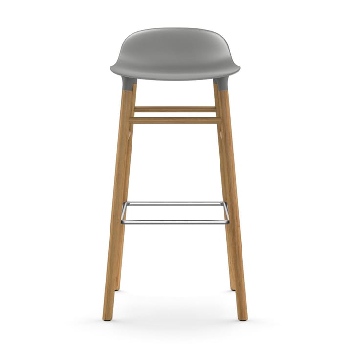 Form barstol eikebein 75 cm, grå Normann Copenhagen