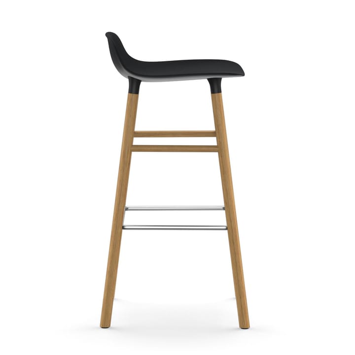 Form barstol eikebein 75 cm, svart Normann Copenhagen
