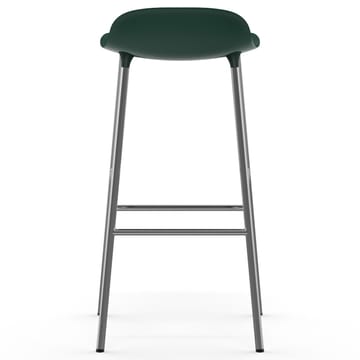 Form barstol forkromede bein 75 cm - Grønn - Normann Copenhagen