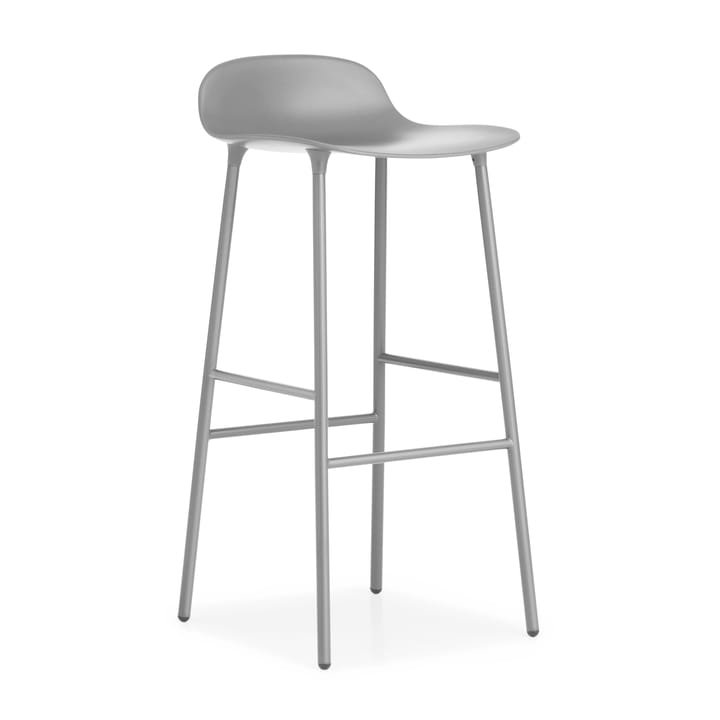Form barstol metallbein 75 cm, grå Normann Copenhagen