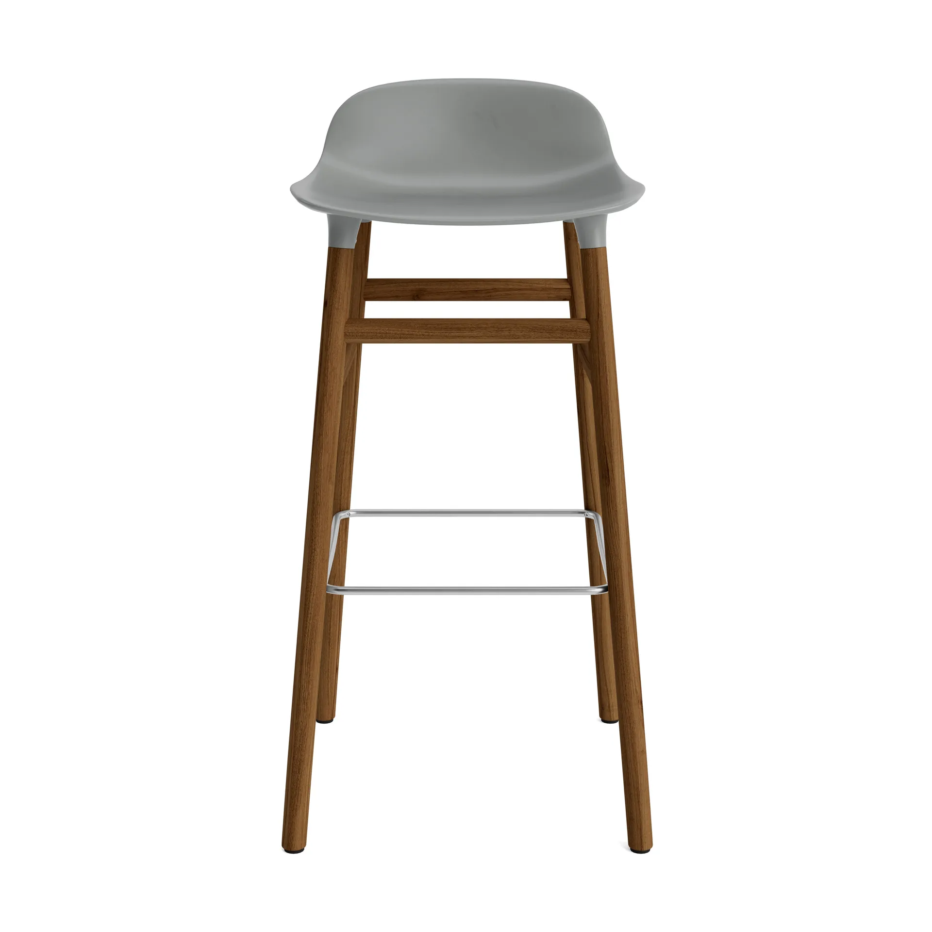 Form barstol valnøttbein 75 cm, grå Normann Copenhagen