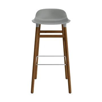 Form barstol valnøttbein 75 cm - grå - Normann Copenhagen