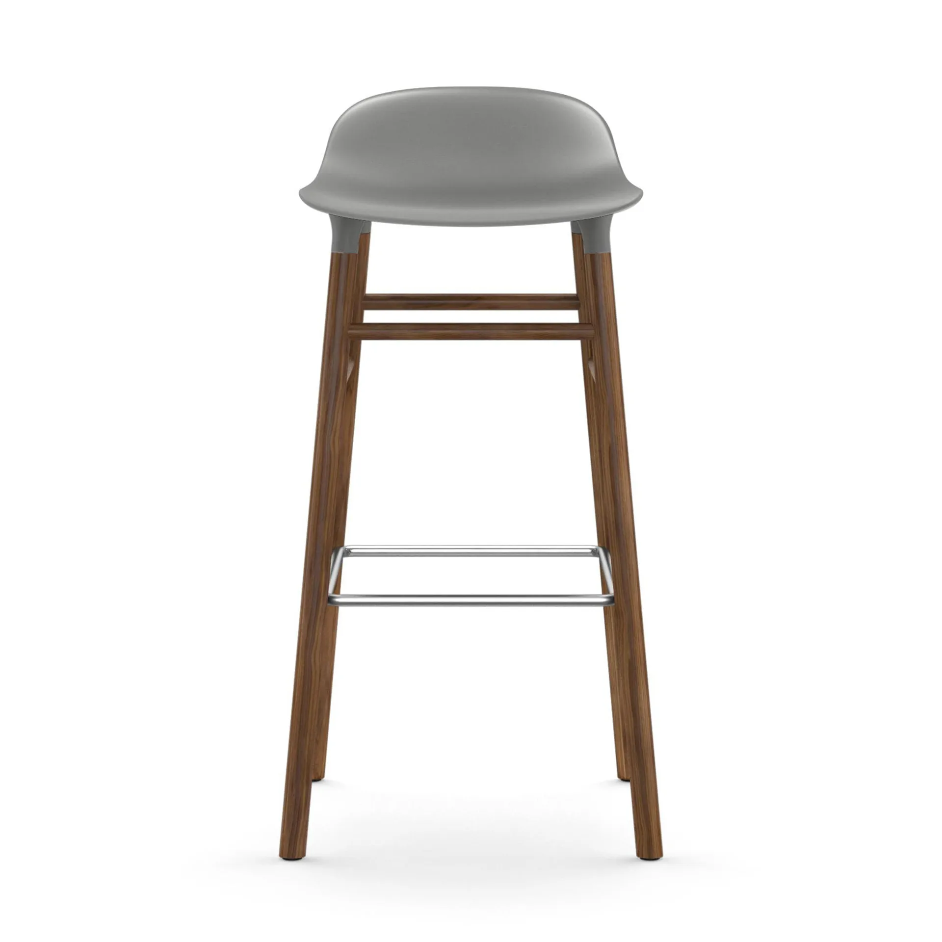 Form barstol valnøttbein 75 cm, grå Normann Copenhagen