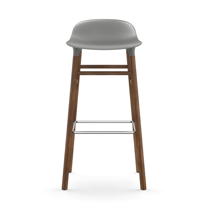 Form barstol valnøttbein 75 cm, grå Normann Copenhagen