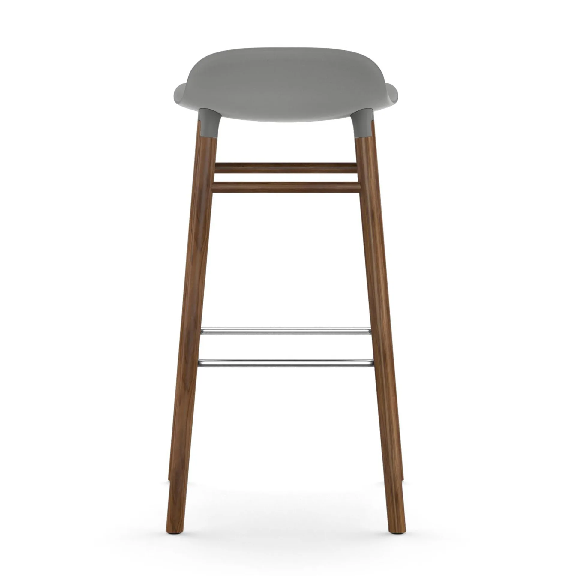 Form barstol valnøttbein 75 cm, grå Normann Copenhagen