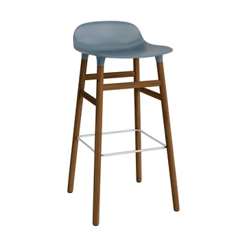 Form barstol valnøttbein 75 cm - Hvit - Normann Copenhagen