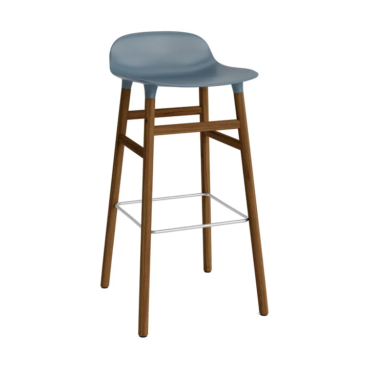 Form barstol valnøttbein 75 cm - Hvit - Normann Copenhagen