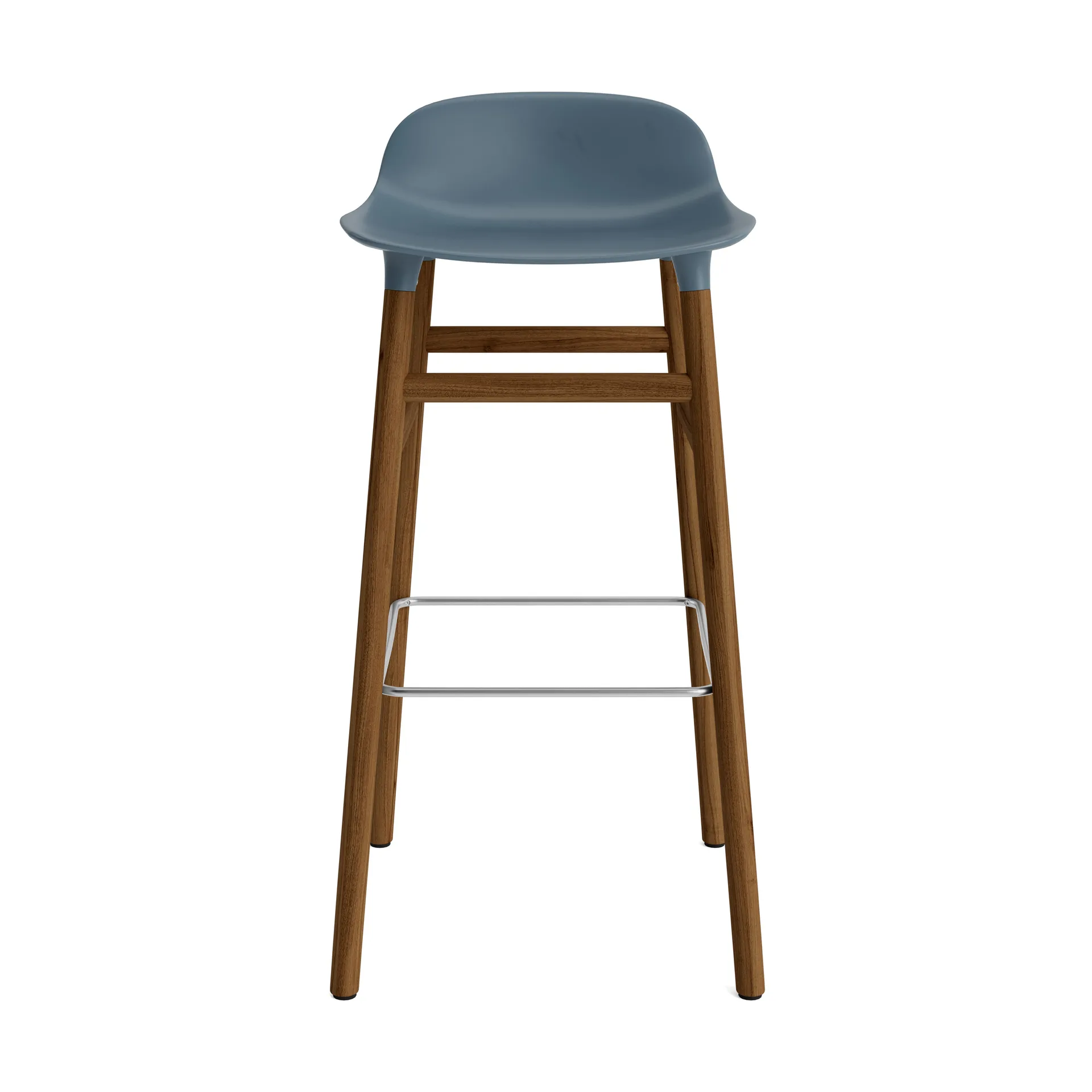 Form barstol valnøttbein 75 cm, Hvit Normann Copenhagen