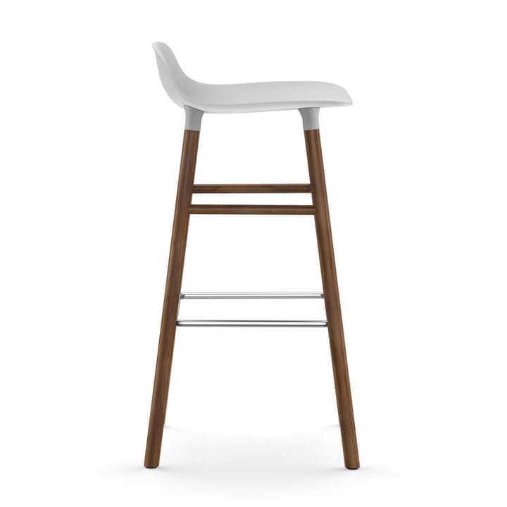 Form barstol valnøttbein 75 cm, hvit Normann Copenhagen