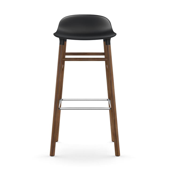 Form barstol valnøttbein 75 cm, svart Normann Copenhagen