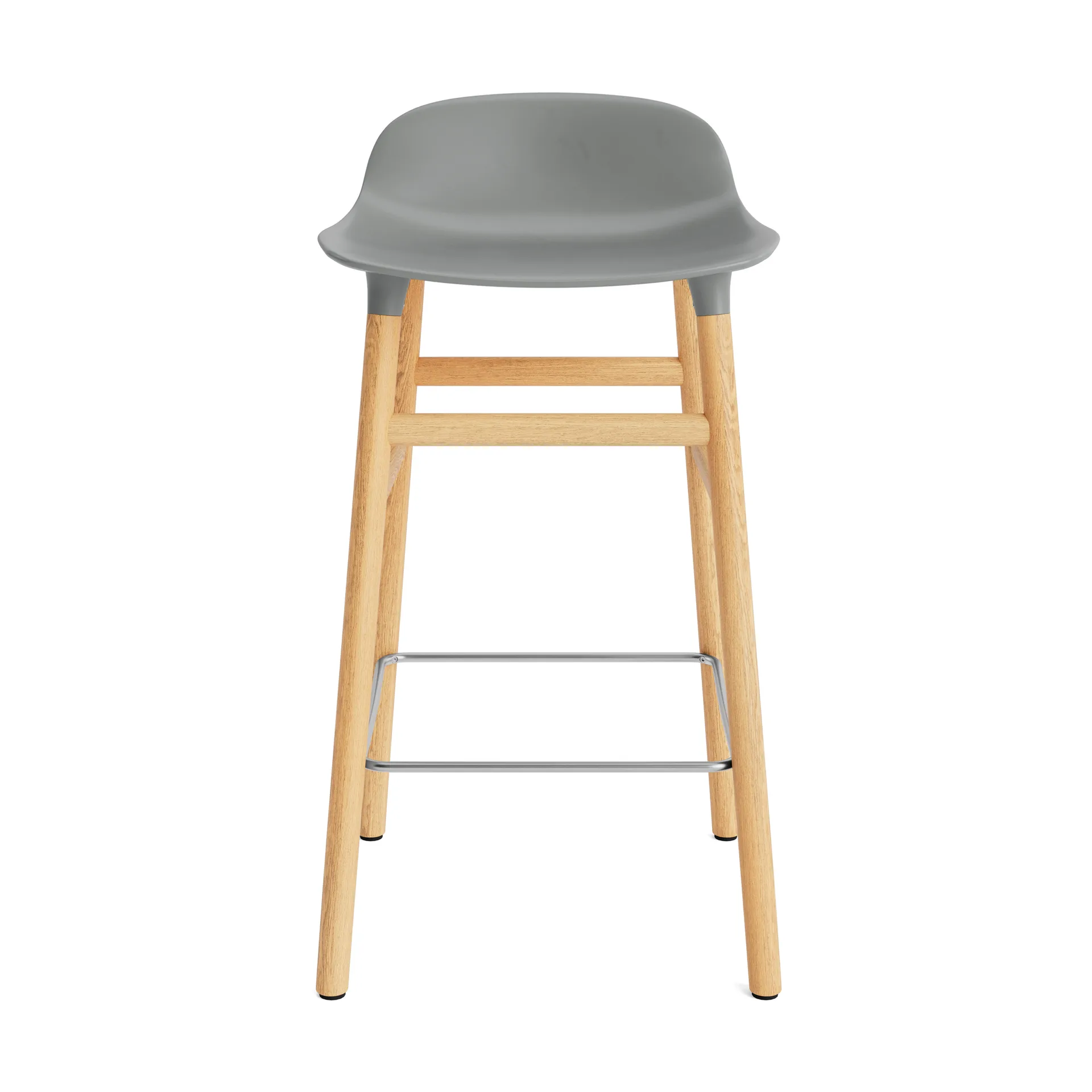 Form Chair barstol eikben, grå Normann Copenhagen