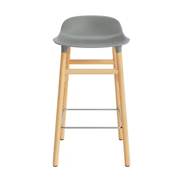 Form Chair barstol eikben - grå - Normann Copenhagen
