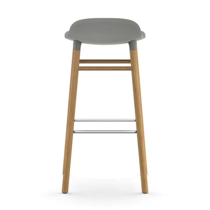 Form Chair barstol eikben, grå Normann Copenhagen