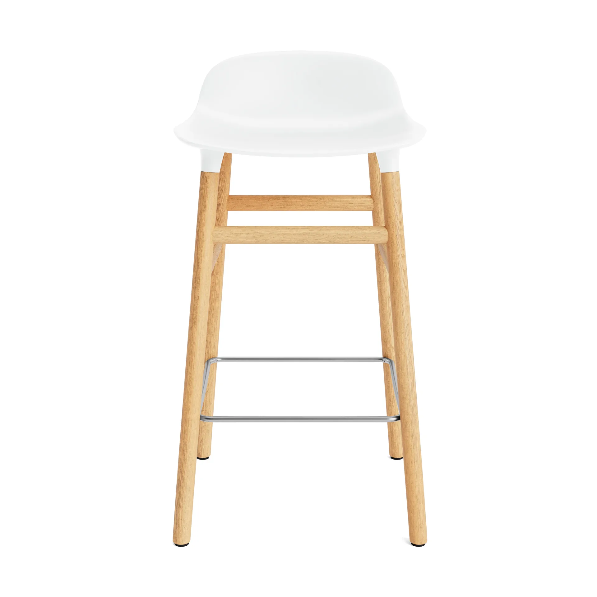 Form Chair barstol eikben, hvit Normann Copenhagen