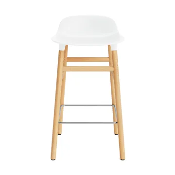 Form Chair barstol eikben - hvit - Normann Copenhagen
