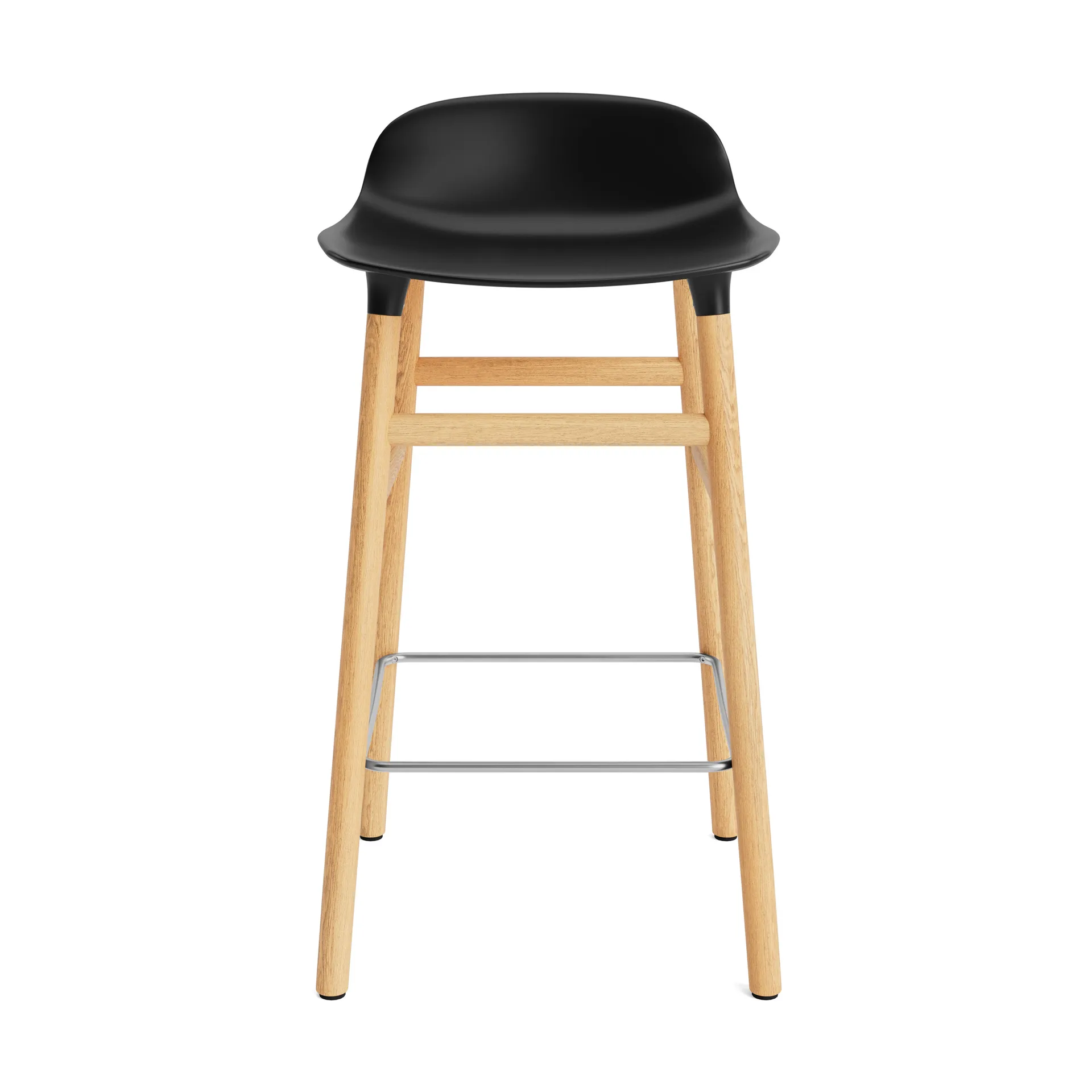 Form Chair barstol eikben, svart Normann Copenhagen