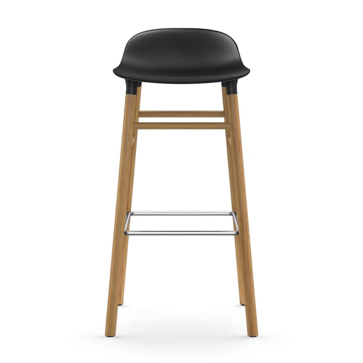 Form Chair barstol eikben, svart Normann Copenhagen