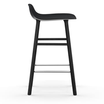 Form Chair barstol lakkerte eikebein 65 cm - svart - Normann Copenhagen