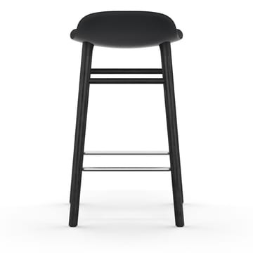 Form Chair barstol lakkerte eikebein 65 cm - svart - Normann Copenhagen