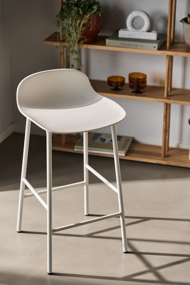 Form Chair barstol metallben, hvit Normann Copenhagen