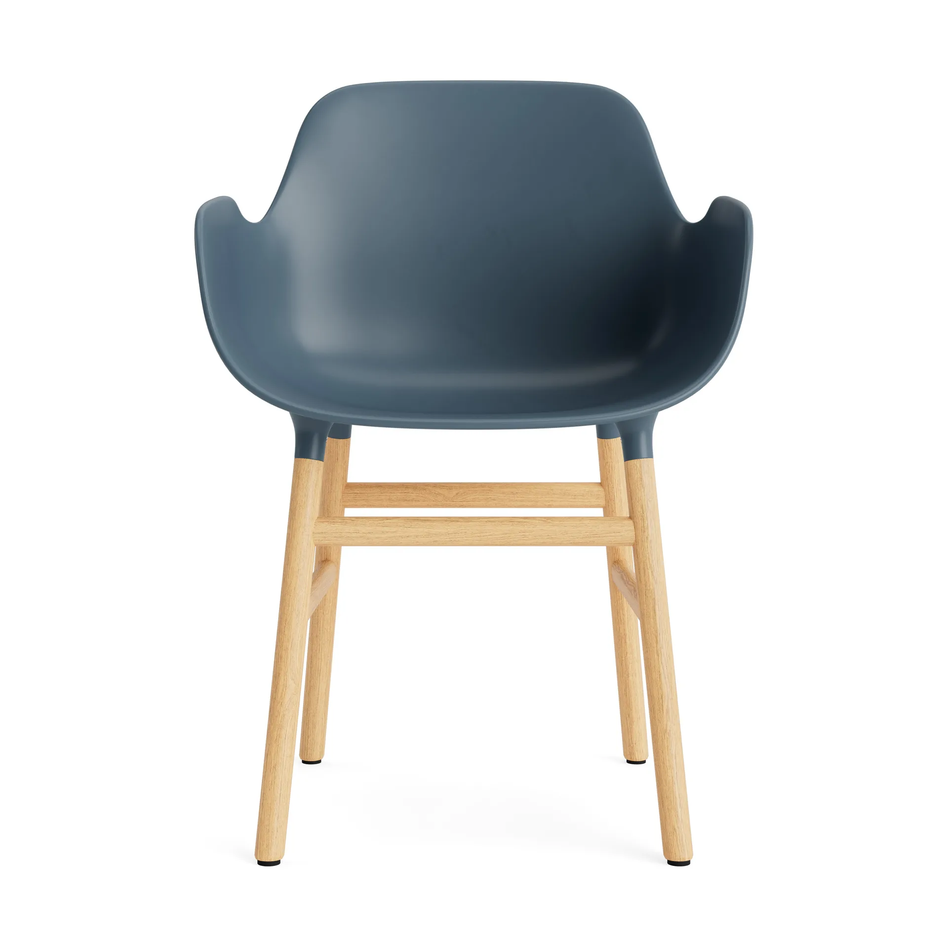 Form karmstol, blue, eikeben Normann Copenhagen