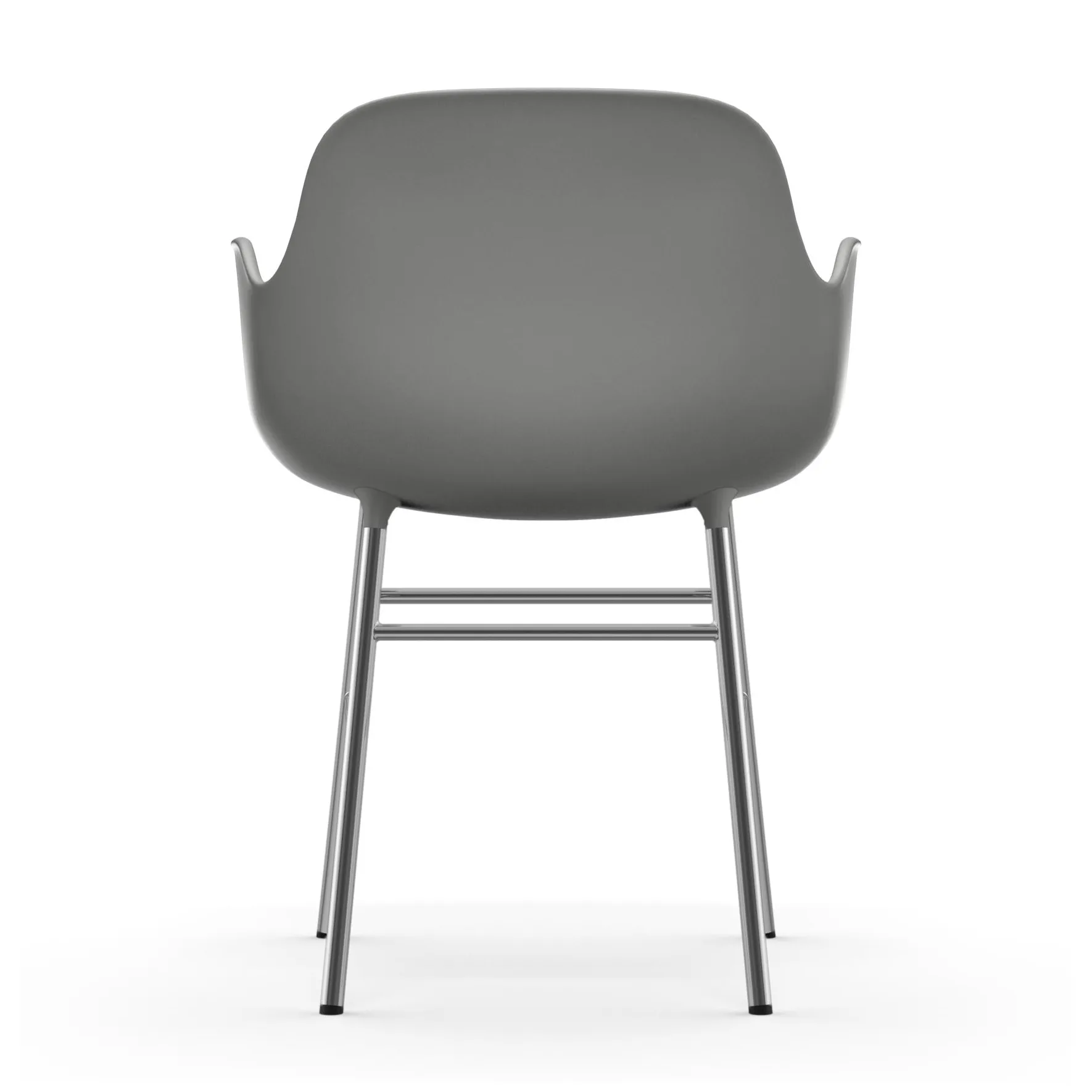 Form karmstol kromede bein, Grå Normann Copenhagen