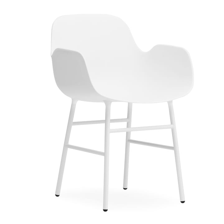 Form karmstol metallbein - Hvit - Normann Copenhagen