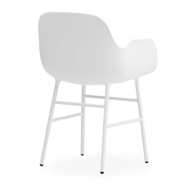 Form karmstol metallbein - Hvit - Normann Copenhagen