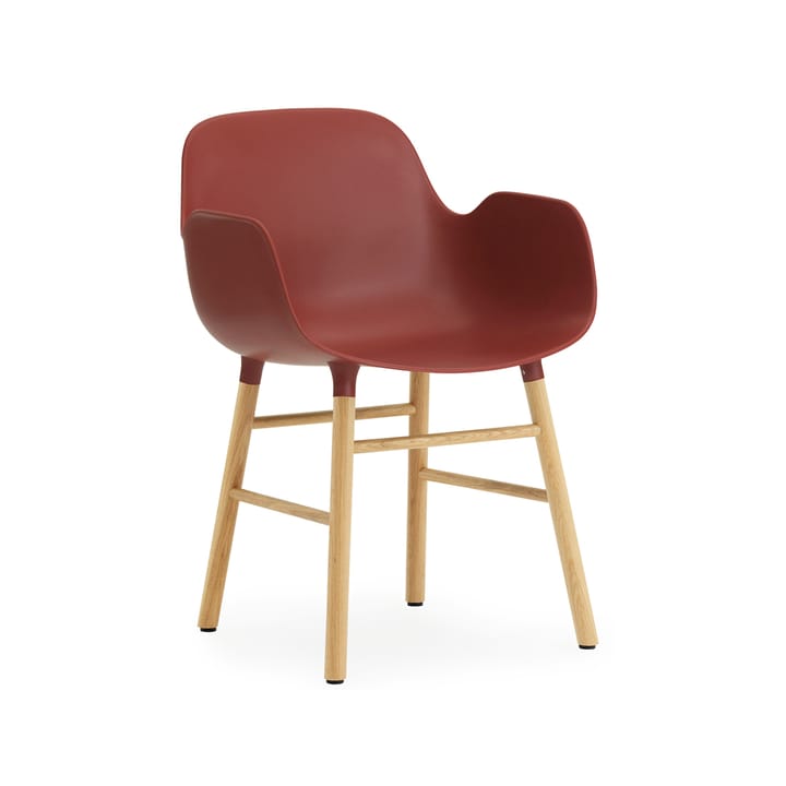 Form karmstol - red, eikeben - Normann Copenhagen