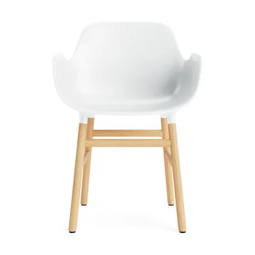 Form karmstol - white, eikeben - Normann Copenhagen