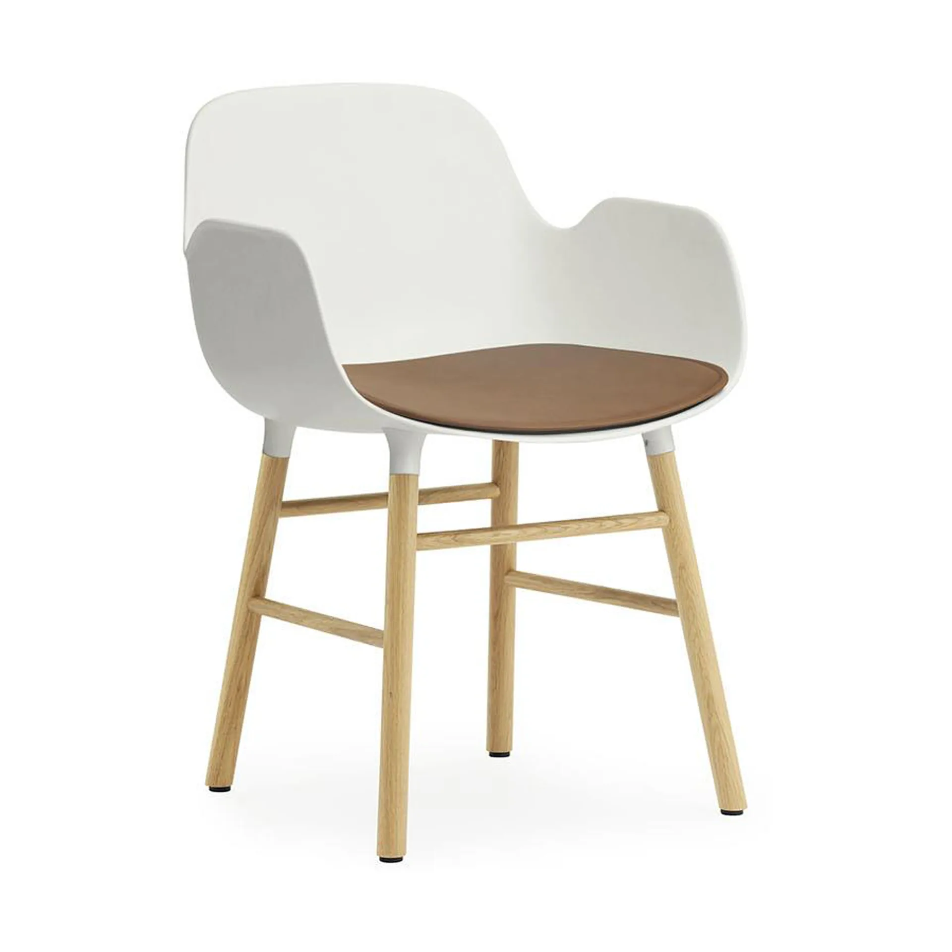 Form pute ultra leather, Brandy 41574 Normann Copenhagen