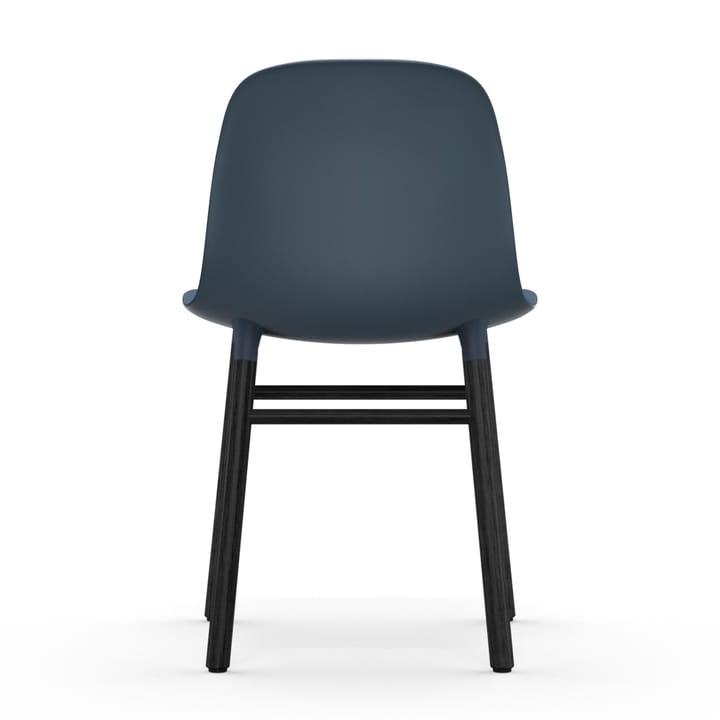 Form stol svart bein, Blå Normann Copenhagen