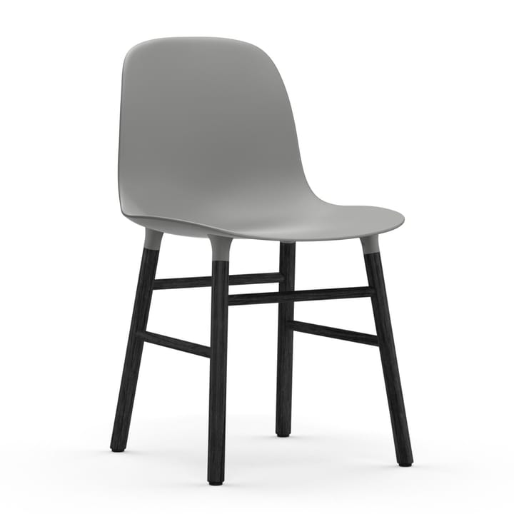 Form stol svart bein - Grå - Normann Copenhagen