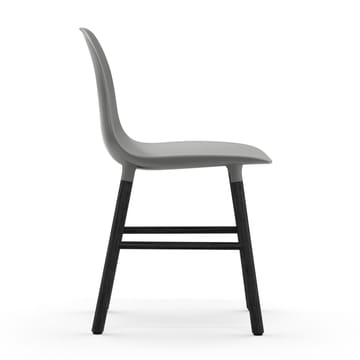Form stol svart bein - Grå - Normann Copenhagen