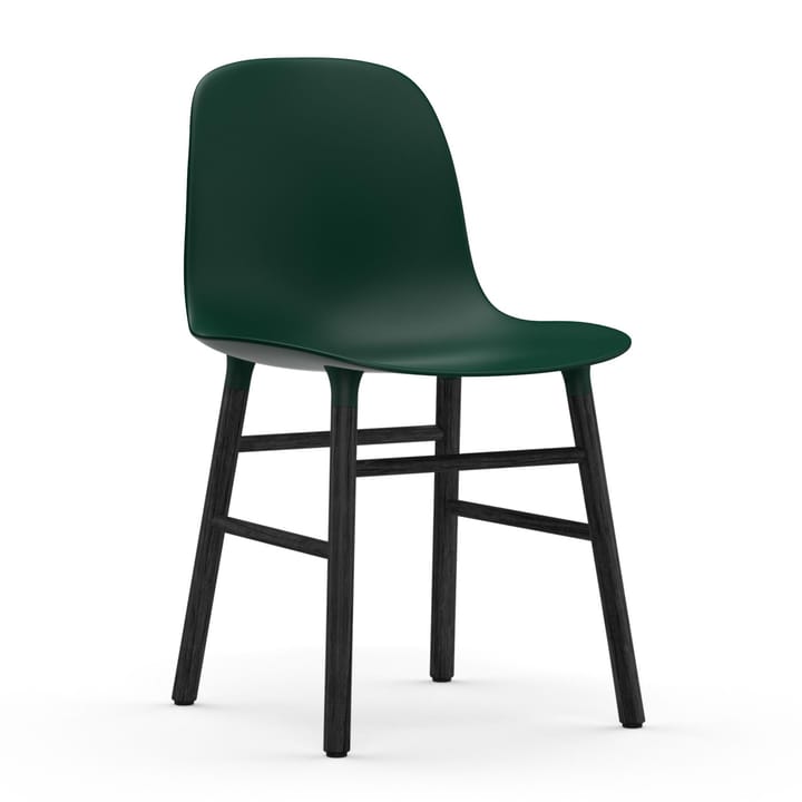 Form stol svart bein, Grønn Normann Copenhagen