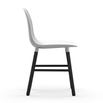Form stol svart bein - Hvit - Normann Copenhagen