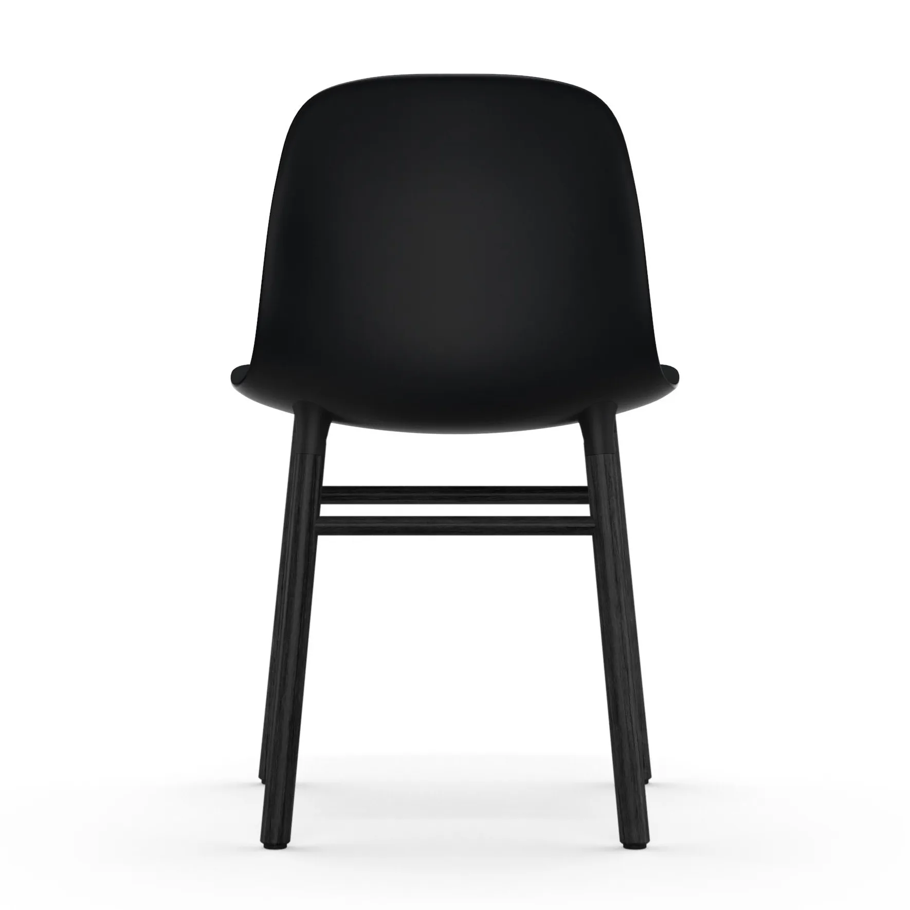 Form stol svart bein, Svart Normann Copenhagen