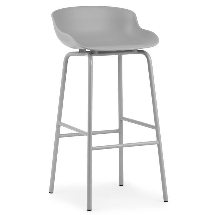 Hyg barstol metallben 75 cm, Grå Normann Copenhagen