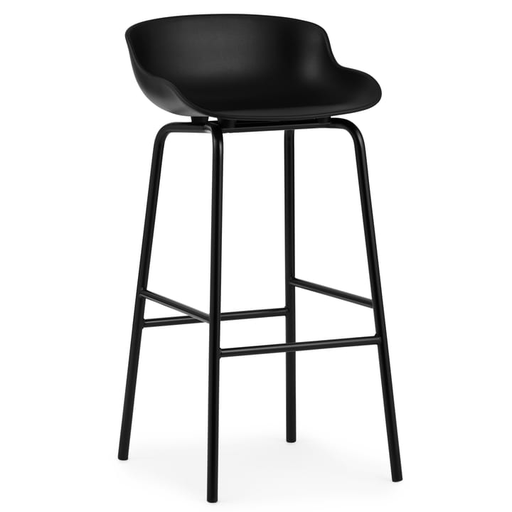 Hyg barstol metallben 75 cm, Sort Normann Copenhagen