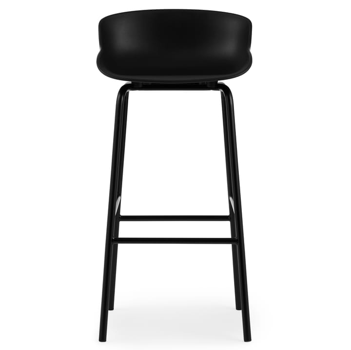 Hyg barstol metallben 75 cm, Sort Normann Copenhagen