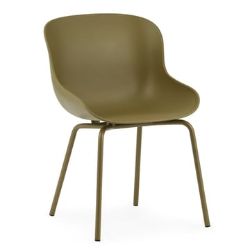 Hyg stol metallben - Olivengrønn - Normann Copenhagen