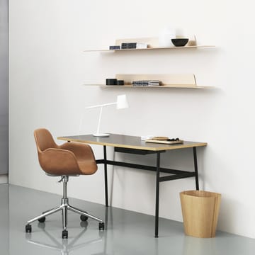 Jet hylle - sort, aluminium, 80 cm - Normann Copenhagen