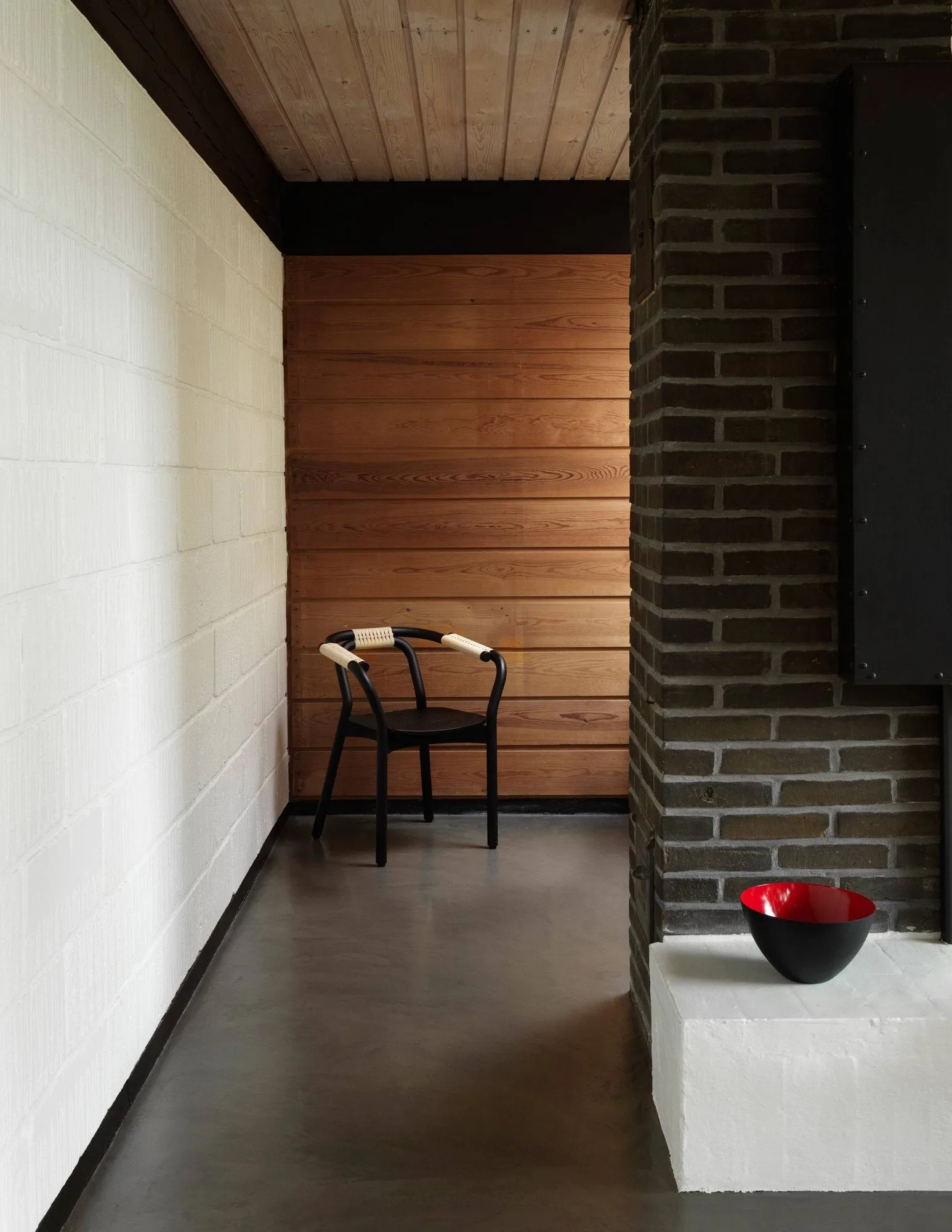 Knot stol, Svart-natur Normann Copenhagen